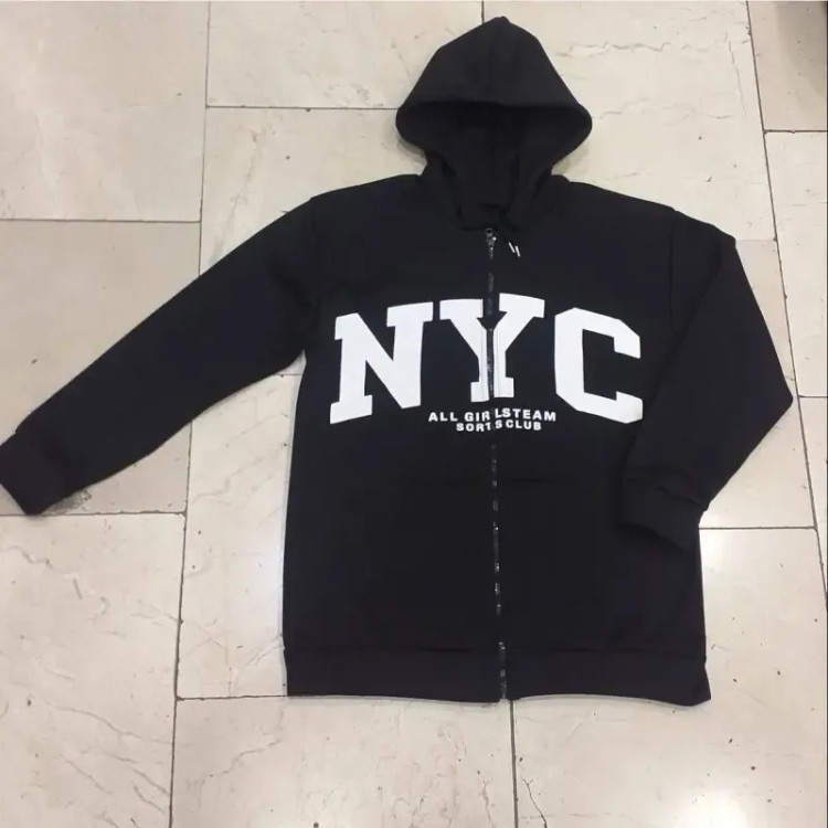 سویشرت NYC فلامنت داخل کرکی فری سایز